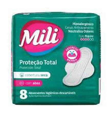 TOALLITA MILI SECA VERDE X 8