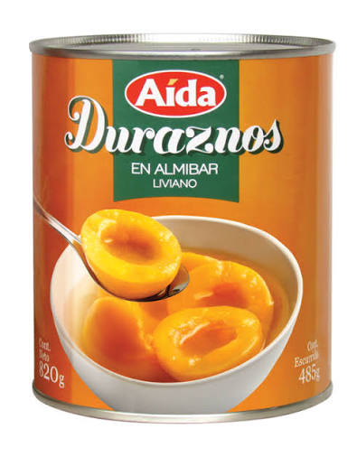 DURAZNO  EN ALMIBAR AIDA