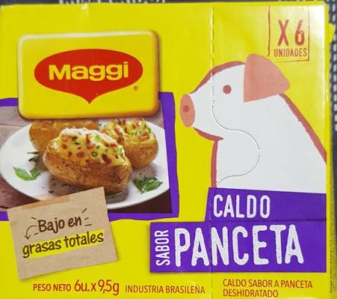 CALDO MAGGI PANCETA X 24 