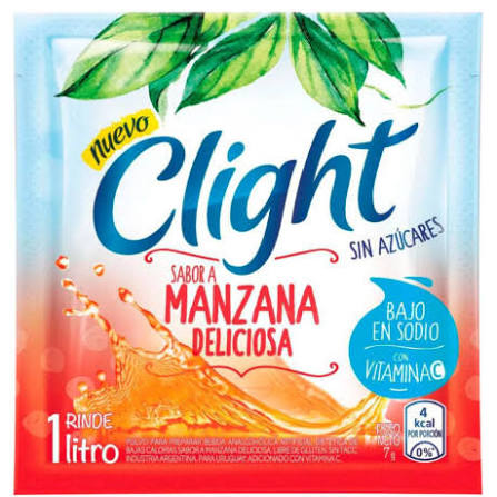 JUGOS CLINGHT MANZANA DELICIOSA  X 20