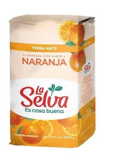 YERBA LA SELVA NARANJA 500 GRS