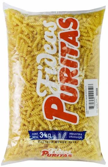FIDEO PURITA 3 KG TIRABUZON